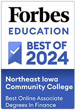 Forbes Education Best Online AAS Finance 2024 Badge