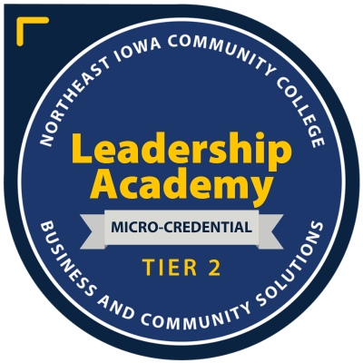 Leadership Academy Tier 2 Micro Credential Badge
