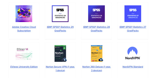 A screenshot of the NICC on the hub software ordering site.