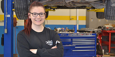 Female Auto Student