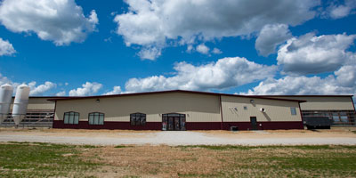 Iowa's Dairy Center building.