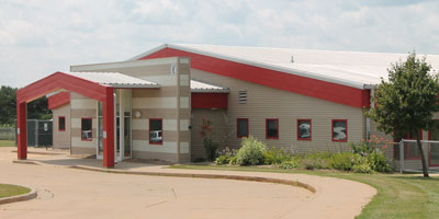 The Peosta Child Development Center building.
