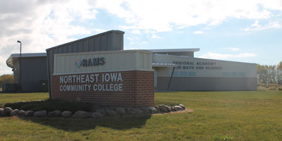 The Regional Academy for Math and Science building.