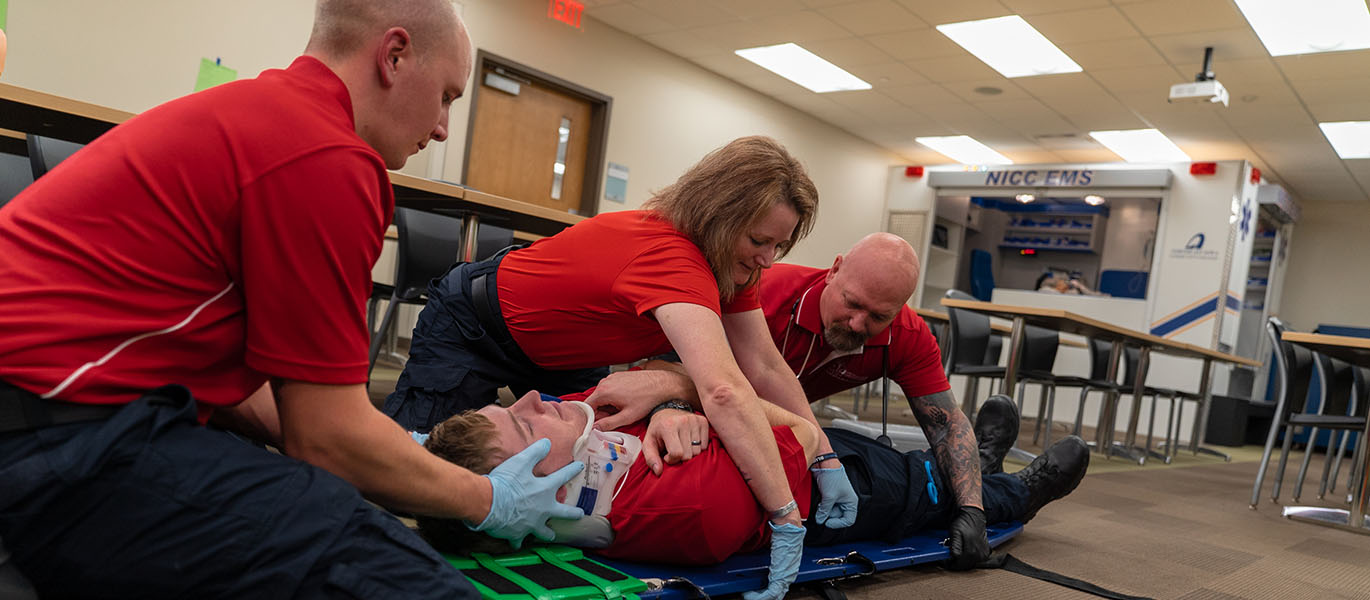 Local fire and rescue departments working with NICC to meet EMT and