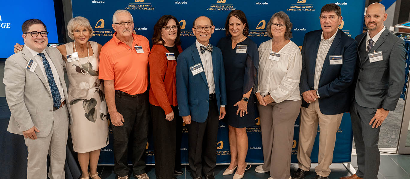 Group photo of Calmar honorees