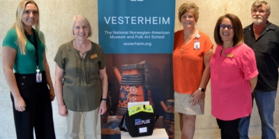 Vesterheim Museum receives AED_tile image