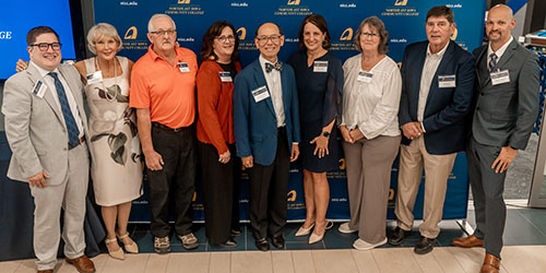 Group photo of Calmar honorees