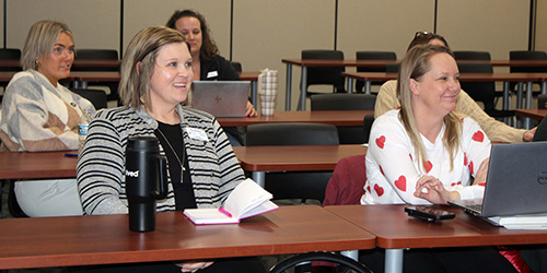 Students in a past workshop